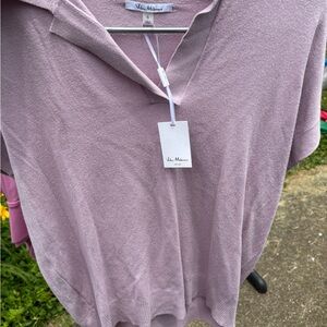 Milano Soft Lilac Knit Top